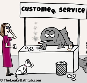 There's a lot that you can learn about customer service from a stinky fish... read on to find out more!