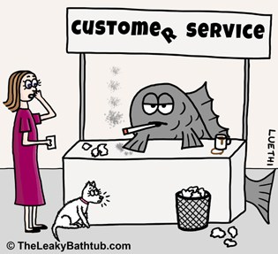 There's a lot that you can learn about customer service from a stinky fish... read on to find out more!