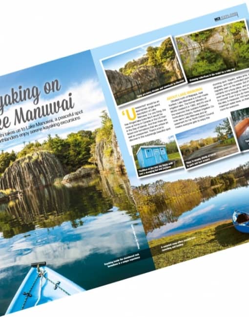 Magazine article - kayaking