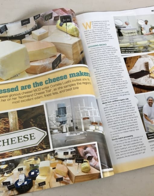 Magazine article - Northland cheese trail