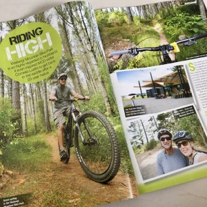 Magazine article - mountain biking